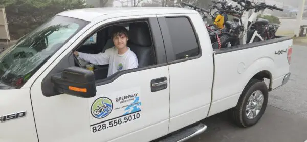 Concierge delivery and pickup to your public trailhead or vacation rental.